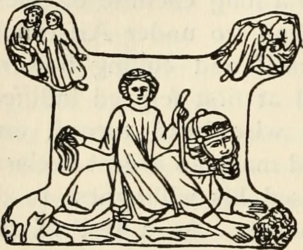 An illustration from Animal symbolism in ecclesiastical architecture, 1896, leaf 243