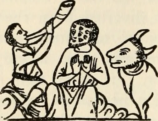 An illustration from Animal symbolism in ecclesiastical architecture, 1896, leaf 329