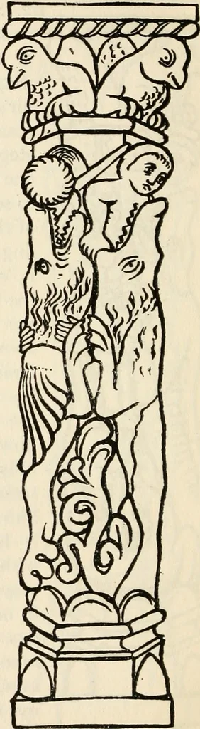 An illustration from Animal symbolism in ecclesiastical architecture, 1896, leaf 339