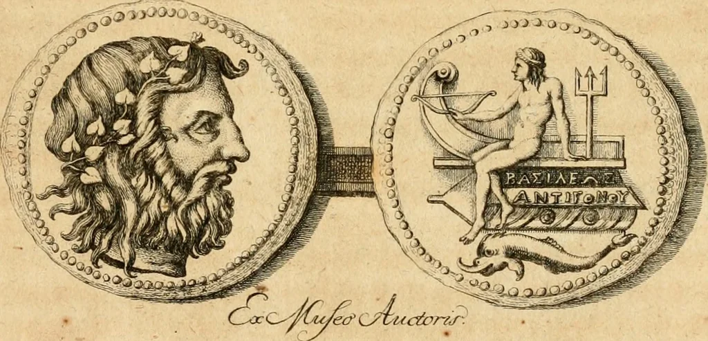 An illustration from Anmerkungen über die Geschichte der Kunst des Alterthums, 1767, leaf 4