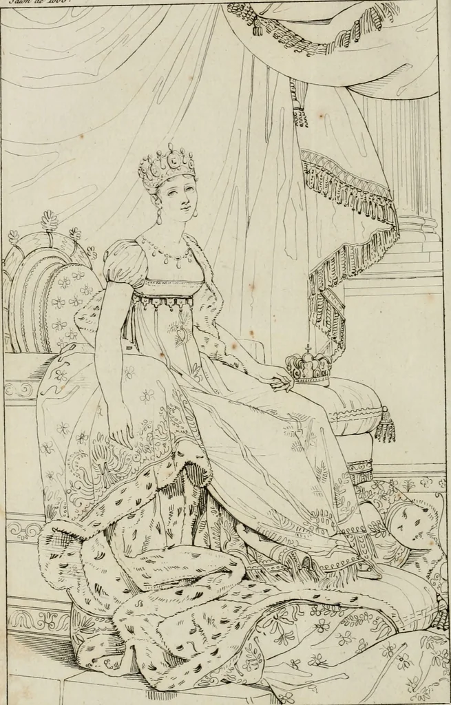 An illustration from Annales du musée et de l'école moderne des beaux-arts : recueil de gravures au trait, d'après les principaux ouvrages de peinture, sculpture, ou projets d'architecture, qui, chaque année, ont remporté le prix, soit aux écoles spéciales, soit aux concours nationaux : les productions des artistes en tous genres, qui, aux différentes expositions, ont été citées avec éloges : les morceaux les plus estimés ou inédits de la galerie de peinture : la suite complète de celle des antiques : édifices anciens et modernes, etc., 1800, leaf 117