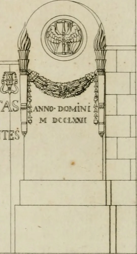 An illustration from Annales du musée et de l'école moderne des beaux-arts : recueil de gravures au trait, d'après les principaux ouvrages de peinture, sculpture, ou projets d'architecture, qui, chaque année, ont remporté le prix, soit aux écoles spéciales, soit aux concours nationaux : les productions des artistes en tous genres, qui, aux différentes expositions, ont été citées avec éloges : les morceaux les plus estimés ou inédits de la galerie de peinture : la suite complète de celle des antiques : édifices anciens et modernes, etc., 1800, leaf 25