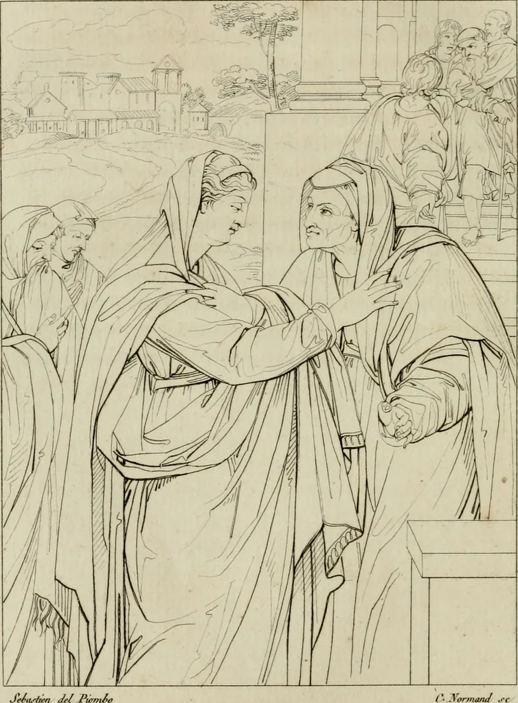 An illustration from Annales du musée et de l'école moderne des beaux-arts : recueil de gravures au trait, d'après les principaux ouvrages de peinture, sculpture, ou projets d'architecture, qui, chaque année, ont remporté le prix, soit aux écoles spéciales, soit aux concours nationaux : les productions des artistes en tous genres, qui, aux différentes expositions, ont été citées avec éloges : les morceaux les plus estimés ou inédits de la galerie de peinture : la suite complète de celle des antiques : édifices anciens et modernes, etc., 1800, leaf 181