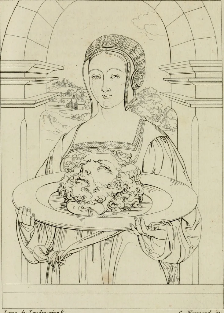 An illustration from Annales du musée et de l'école moderne des beaux-arts : recueil de gravures au trait, d'après les principaux ouvrages de peinture, sculpture, ou projets d'architecture, qui, chaque année, ont remporté le prix, soit aux écoles spéciales, soit aux concours nationaux : les productions des artistes en tous genres, qui, aux différentes expositions, ont été citées avec éloges : les morceaux les plus estimés ou inédits de la galerie de peinture : la suite complète de celle des antiques : édifices anciens et modernes, etc., 1800, leaf 39