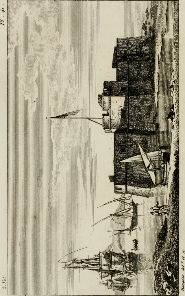 An illustration from Annales du musée et de l'école moderne des beaux-arts : recueil de gravures au trait, d'après les principaux ouvrages de peinture, sculpture, ou projets d'architecture, qui, chaque année, ont remporté le prix, soit aux écoles spéciales, soit aux concours nationaux : les productions des artistes en tous genres, qui, aux différentes expositions, ont été citées avec éloges : les morceaux les plus estimés ou inédits de la galerie de peinture : la suite complète de celle des antiques : édifices anciens et modernes, etc., 1800, leaf 137