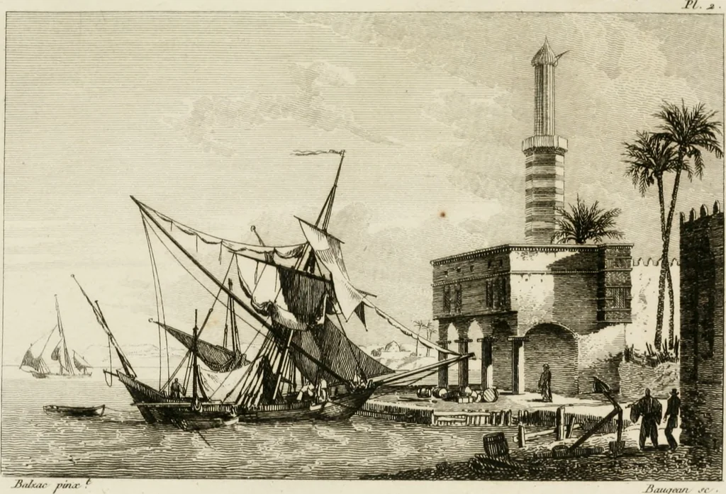 An illustration from Annales du musée et de l'école moderne des beaux-arts : recueil de gravures au trait, d'après les principaux ouvrages de peinture, sculpture, ou projets d'architecture, qui, chaque année, ont remporté le prix, soit aux écoles spéciales, soit aux concours nationaux : les productions des artistes en tous genres, qui, aux différentes expositions, ont été citées avec éloges : les morceaux les plus estimés ou inédits de la galerie de peinture : la suite complète de celle des antiques : édifices anciens et modernes, etc., 1800, leaf 18