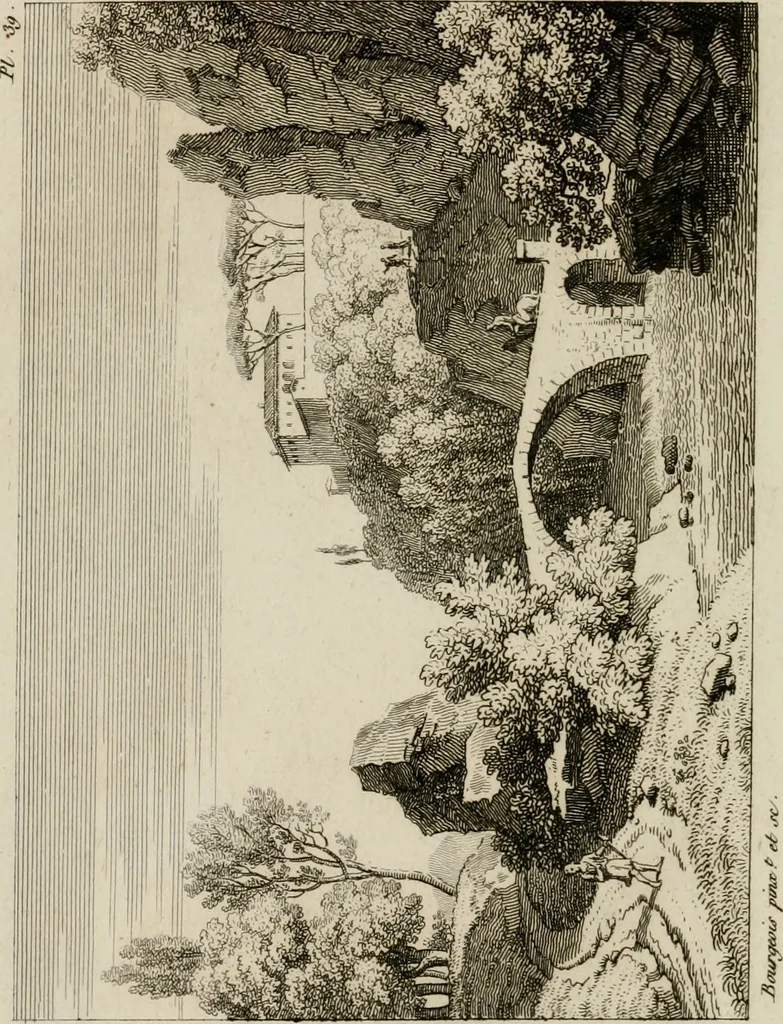An illustration from Annales du musée et de l'école moderne des beaux-arts : recueil de gravures au trait, d'après les principaux ouvrages de peinture, sculpture, ou projets d'architecture, qui, chaque année, ont remporté le prix, soit aux écoles spéciales, soit aux concours nationaux : les productions des artistes en tous genres, qui, aux différentes expositions, ont été citées avec éloges : les morceaux les plus estimés ou inédits de la galerie de peinture : la suite complète de celle des antiques : édifices anciens et modernes, etc., 1800, leaf 127