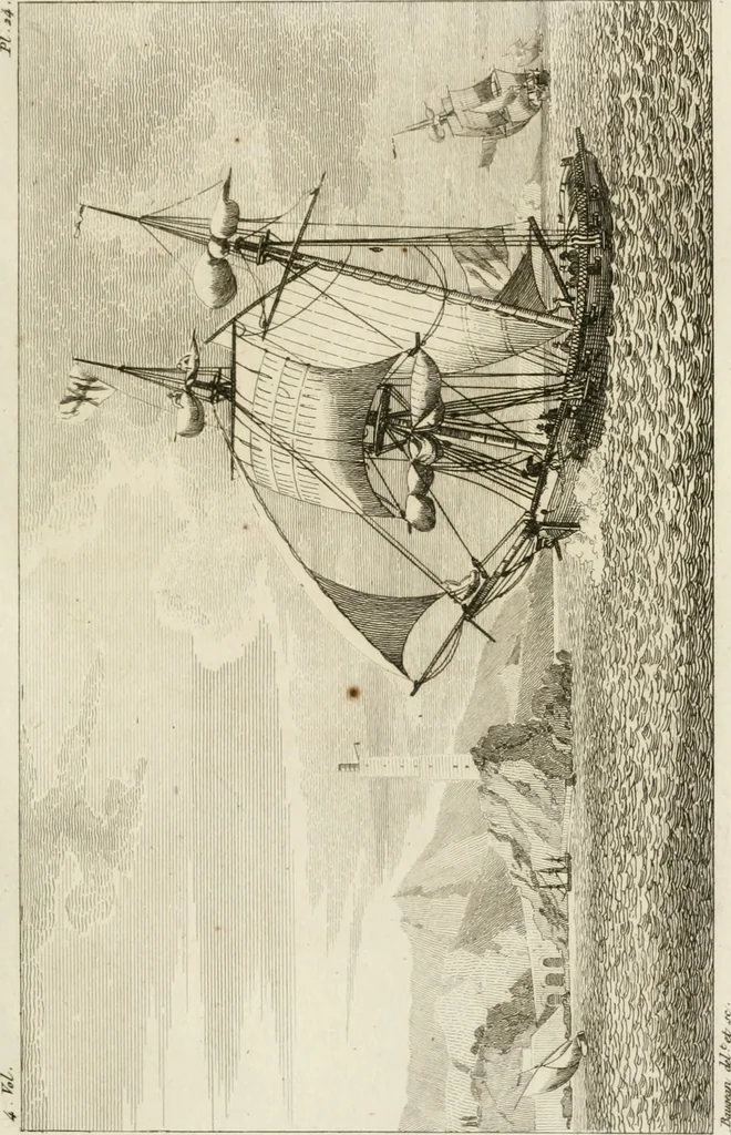 An illustration from Annales du musée et de l'école moderne des beaux-arts : recueil de gravures au trait, d'après les principaux ouvrages de peinture, sculpture, ou projets d'architecture, qui, chaque année, ont remporté le prix, soit aux écoles spéciales, soit aux concours nationaux : les productions des artistes en tous genres, qui, aux différentes expositions, ont été citées avec éloges : les morceaux les plus estimés ou inédits de la galerie de peinture : la suite complète de celle des antiques : édifices anciens et modernes, etc., 1800, leaf 82