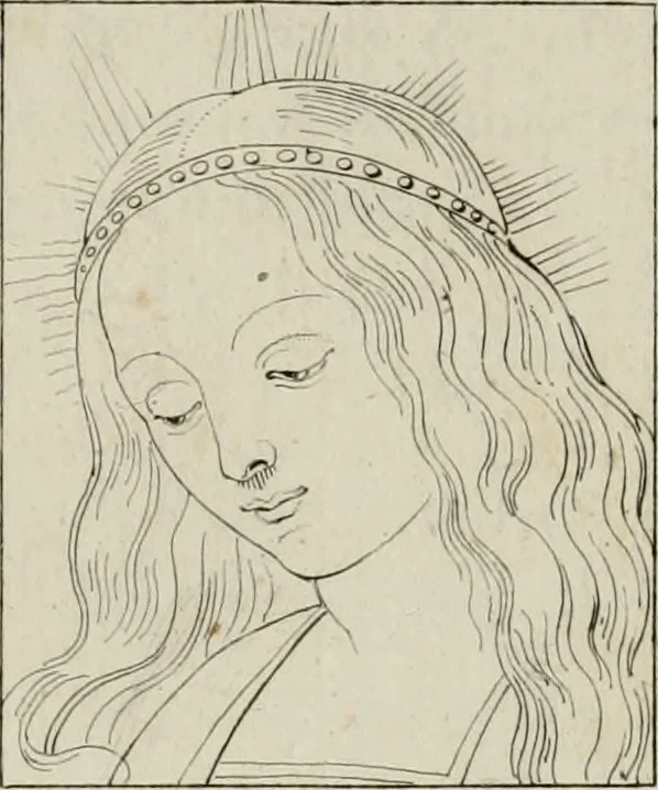 An illustration from Annales du musée et de l'école moderne des beaux-arts : recueil de gravures au trait, d'après les principaux ouvrages de peinture, sculpture, ou projets d'architecture, qui, chaque année, ont remporté le prix, soit aux écoles spéciales, soit aux concours nationaux : les productions des artistes en tous genres, qui, aux différentes expositions, ont été citées avec éloges : les morceaux les plus estimés ou inédits de la galerie de peinture : la suite complète de celle des antiques : édifices anciens et modernes, etc., 1800, leaf 219