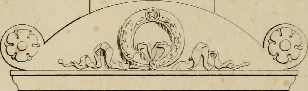 An illustration from Annales du Salon de Gand et de l'école moderne des Pays-Bas : recueil de morceaux choisis parmi les ouvrages de peinture, sculpture, architecture et gravure, esposés au musée en 1820, et d'autres nouvelles productions d l'art : gravés au trait, avec l'explication des sujets et une notice sur les artistes, 1823, leaf 285