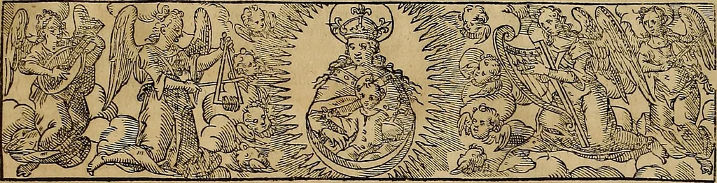 An illustration from Annales ecclesiastici : ex XII. Tomis Cæsaris Baronii S.R.E. presb. cardinalis, bibliothecarii apostolici, in epitomen redacti, 1623, leaf 1222