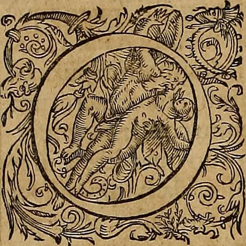 An illustration from Annales ecclesiastici : ex XII. Tomis Cæsaris Baronii S.R.E. presb. cardinalis, bibliothecarii apostolici, in epitomen redacti, 1623, leaf 13