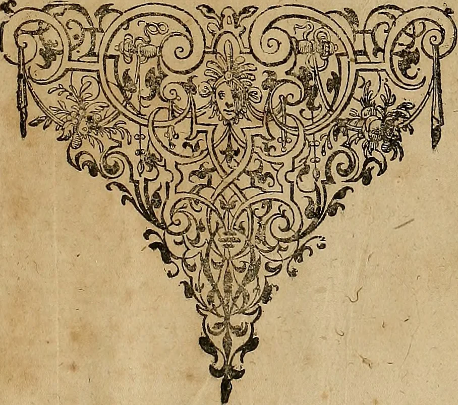 An illustration from Annales ecclesiastici : ex XII. Tomis Cæsaris Baronii S.R.E. presb. cardinalis, bibliothecarii apostolici, in epitomen redacti, 1623, leaf 1308