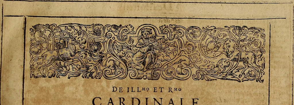 An illustration from Annales ecclesiastici : ex XII. Tomis Cæsaris Baronii S.R.E. presb. cardinalis, bibliothecarii apostolici, in epitomen redacti, 1623, leaf 20