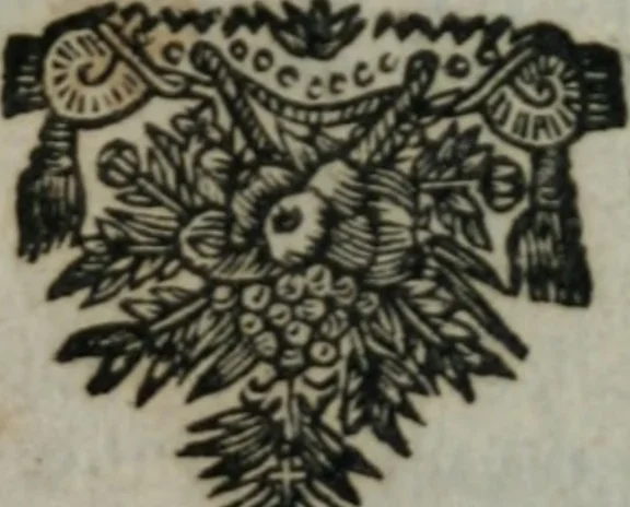 An illustration from Annales galantes de mademoiselle de Villedieu, 1697, leaf 804