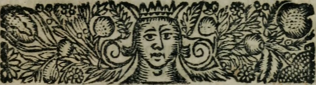 An illustration from Annales galantes de mademoiselle de Villedieu, 1697, leaf 808