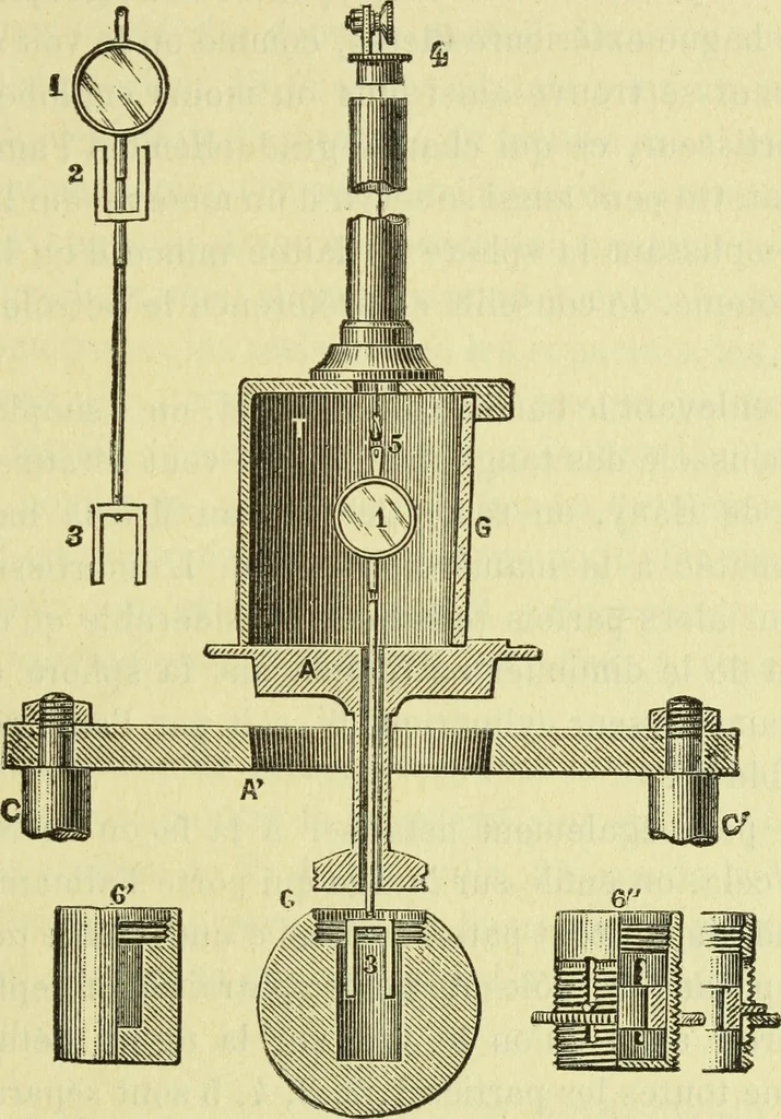 An illustration from Annales télégraphiques .., 1855, leaf 14