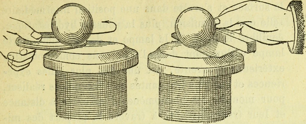An illustration from Annales télégraphiques .., 1855, leaf 338