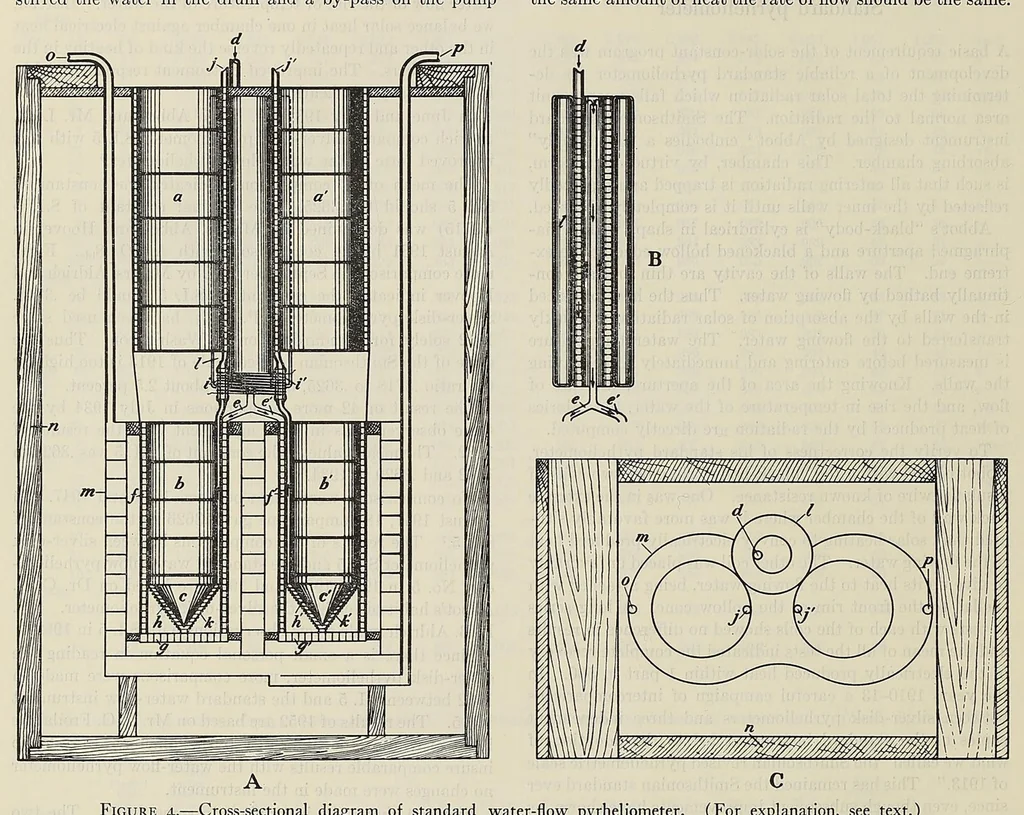 An illustration from Annals of the Astrophysical Observatory of the Smithsonian Institution, 1900, leaf 116