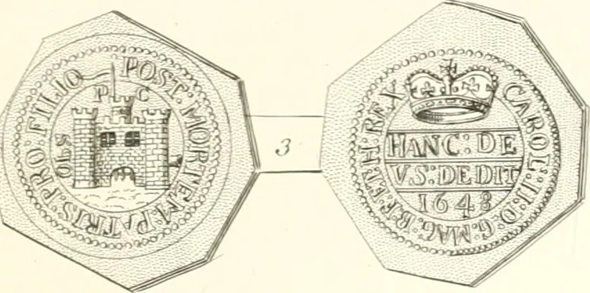 An illustration from Annals of the coinage of Great Britain and its dependencies : from the earliest period of authentic history to the reign of Victoria, 1840, leaf 190
