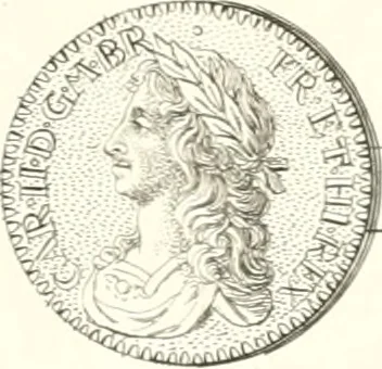 An illustration from Annals of the coinage of Great Britain and its dependencies : from the earliest period of authentic history to the reign of Victoria, 1840, leaf 190