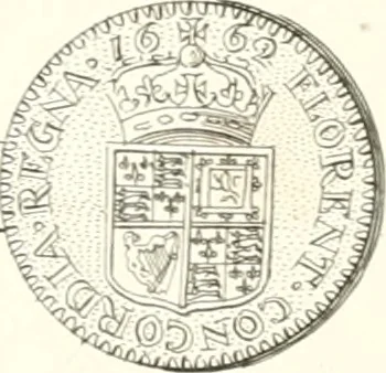 An illustration from Annals of the coinage of Great Britain and its dependencies : from the earliest period of authentic history to the reign of Victoria, 1840, leaf 190