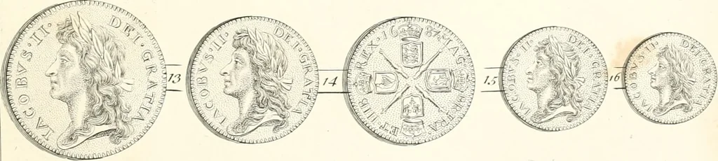 An illustration from Annals of the coinage of Great Britain and its dependencies : from the earliest period of authentic history to the reign of Victoria, 1840, leaf 192