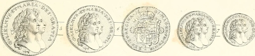 An illustration from Annals of the coinage of Great Britain and its dependencies : from the earliest period of authentic history to the reign of Victoria, 1840, leaf 194