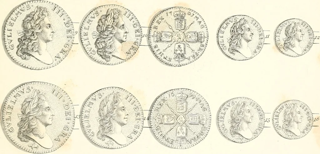 An illustration from Annals of the coinage of Great Britain and its dependencies : from the earliest period of authentic history to the reign of Victoria, 1840, leaf 194