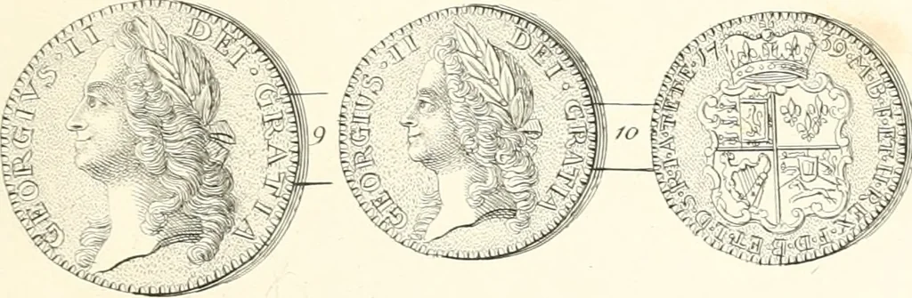 An illustration from Annals of the coinage of Great Britain and its dependencies : from the earliest period of authentic history to the reign of Victoria, 1840, leaf 198