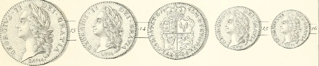 An illustration from Annals of the coinage of Great Britain and its dependencies : from the earliest period of authentic history to the reign of Victoria, 1840, leaf 198