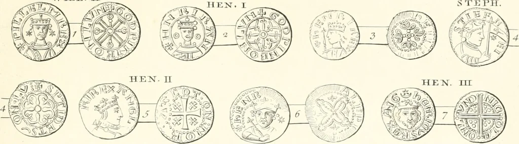 An illustration from Annals of the coinage of Great Britain and its dependencies : from the earliest period of authentic history to the reign of Victoria, 1840, leaf 204