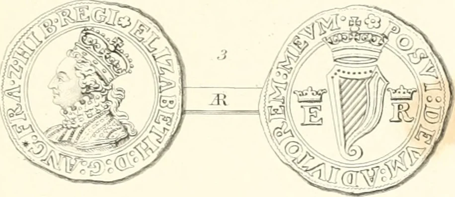 An illustration from Annals of the coinage of Great Britain and its dependencies : from the earliest period of authentic history to the reign of Victoria, 1840, leaf 222