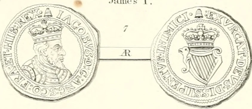 An illustration from Annals of the coinage of Great Britain and its dependencies : from the earliest period of authentic history to the reign of Victoria, 1840, leaf 222