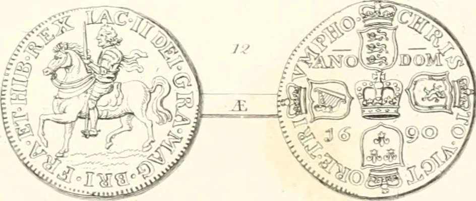 An illustration from Annals of the coinage of Great Britain and its dependencies : from the earliest period of authentic history to the reign of Victoria, 1840, leaf 222