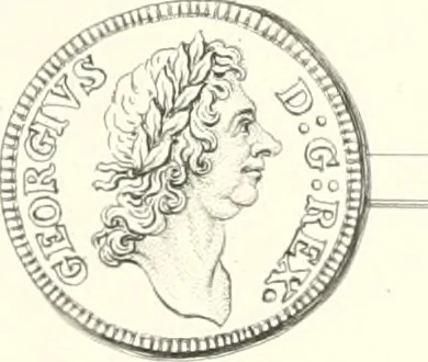 An illustration from Annals of the coinage of Great Britain and its dependencies : from the earliest period of authentic history to the reign of Victoria, 1840, leaf 224