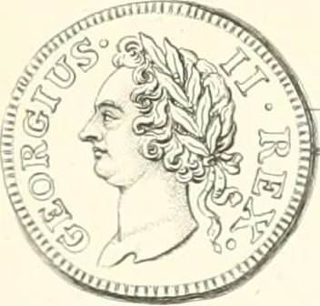 An illustration from Annals of the coinage of Great Britain and its dependencies : from the earliest period of authentic history to the reign of Victoria, 1840, leaf 224