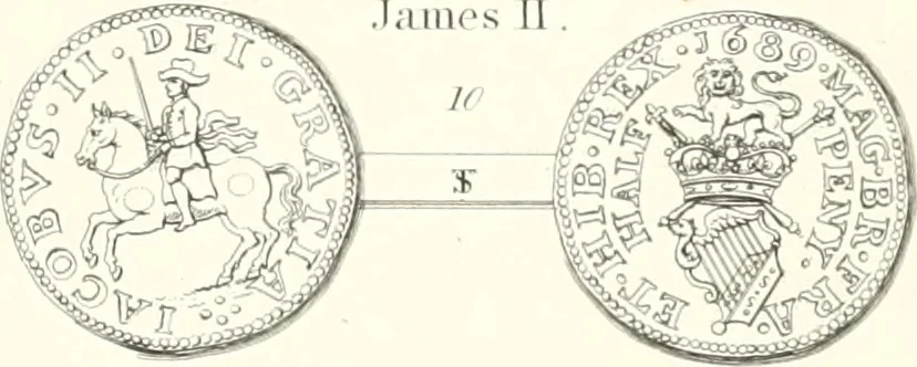 An illustration from Annals of the coinage of Great Britain and its dependencies : from the earliest period of authentic history to the reign of Victoria, 1840, leaf 224