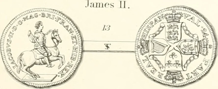 An illustration from Annals of the coinage of Great Britain and its dependencies : from the earliest period of authentic history to the reign of Victoria, 1840, leaf 226