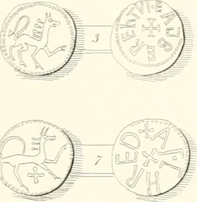 An illustration from Annals of the coinage of Great Britain and its dependencies : from the earliest period of authentic history to the reign of Victoria, 1840, leaf 24