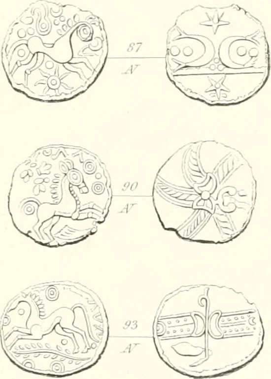 An illustration from Annals of the coinage of Great Britain and its dependencies : from the earliest period of authentic history to the reign of Victoria, 1840, leaf 246