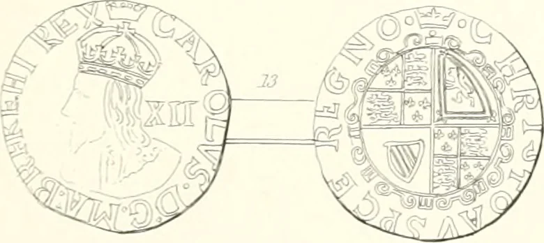 An illustration from Annals of the coinage of Great Britain and its dependencies : from the earliest period of authentic history to the reign of Victoria, 1840, leaf 254