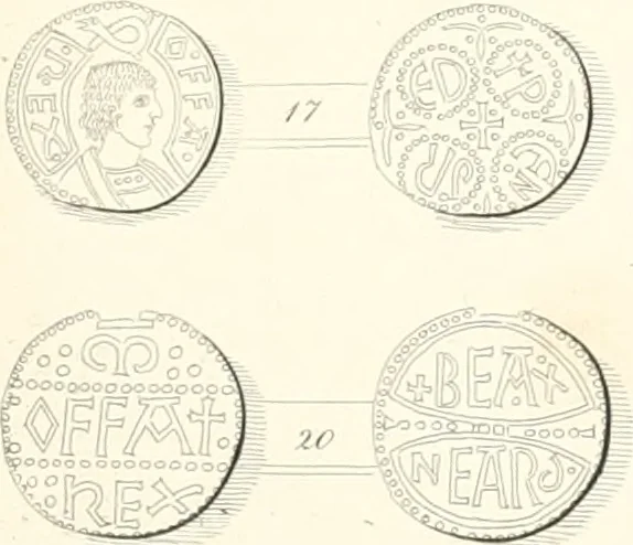An illustration from Annals of the coinage of Great Britain and its dependencies : from the earliest period of authentic history to the reign of Victoria, 1840, leaf 26