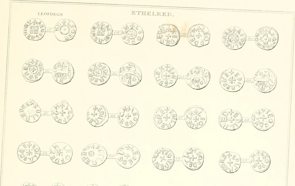 An illustration from Annals of the coinage of Great Britain and its dependencies : from the earliest period of authentic history to the reign of Victoria, 1840, leaf 286
