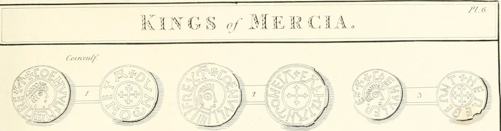 An illustration from Annals of the coinage of Great Britain and its dependencies : from the earliest period of authentic history to the reign of Victoria, 1840, leaf 30
