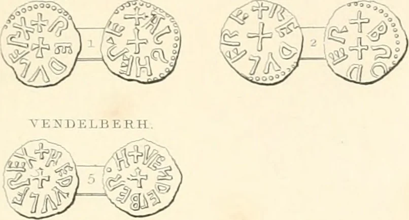 An illustration from Annals of the coinage of Great Britain and its dependencies : from the earliest period of authentic history to the reign of Victoria, 1840, leaf 310