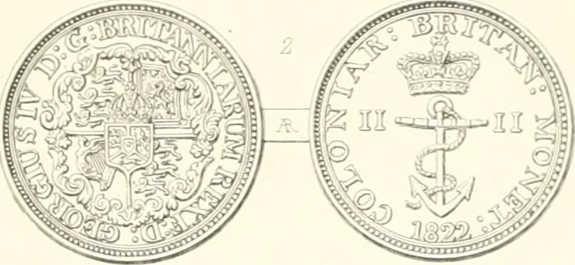 An illustration from Annals of the coinage of Great Britain and its dependencies : from the earliest period of authentic history to the reign of Victoria, 1840, leaf 322