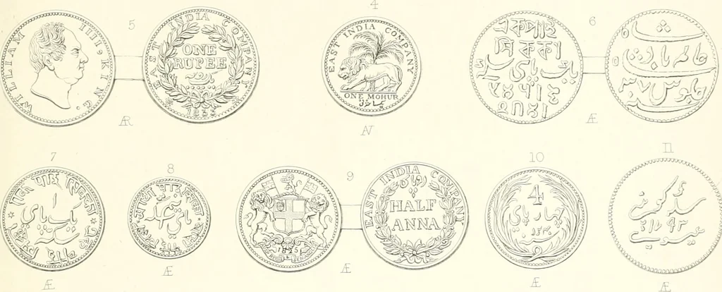 An illustration from Annals of the coinage of Great Britain and its dependencies : from the earliest period of authentic history to the reign of Victoria, 1840, leaf 326