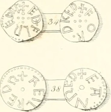 An illustration from Annals of the coinage of Great Britain and its dependencies : from the earliest period of authentic history to the reign of Victoria, 1840, leaf 40