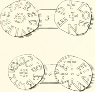 An illustration from Annals of the coinage of Great Britain and its dependencies : from the earliest period of authentic history to the reign of Victoria, 1840, leaf 40